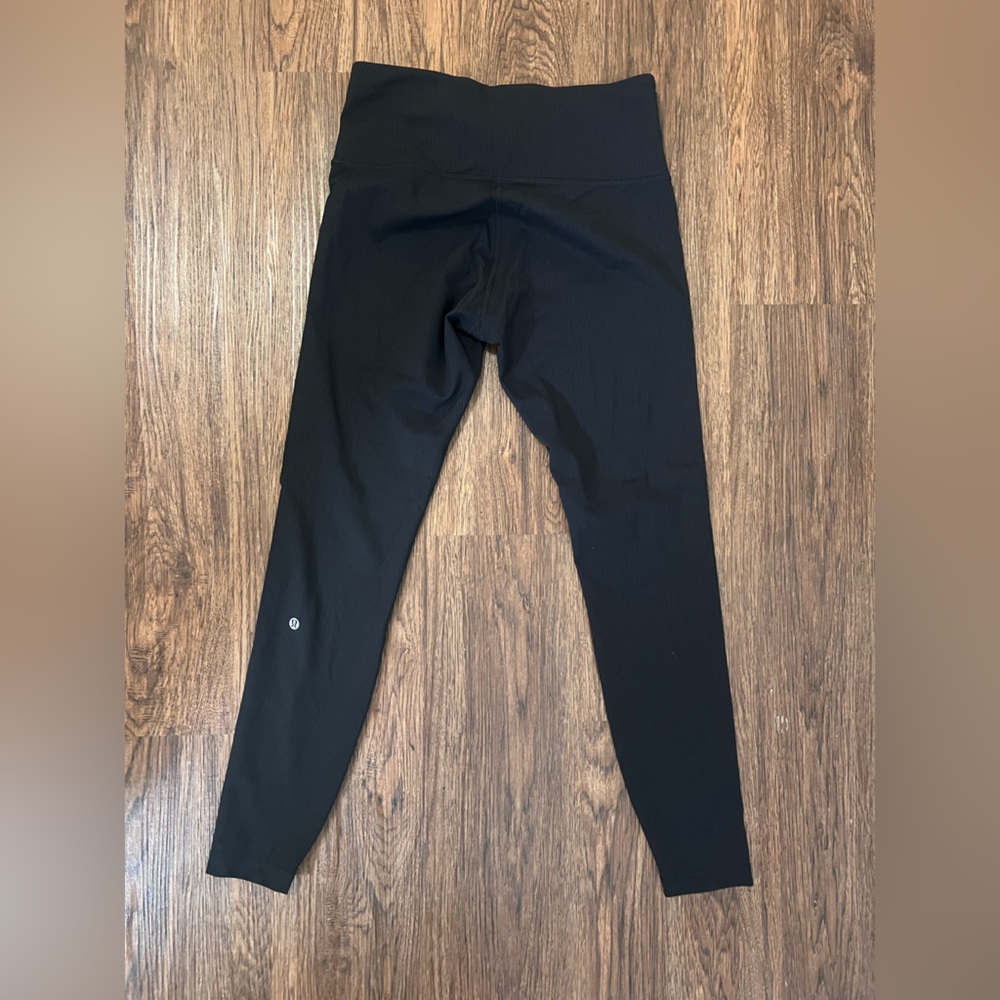 Black Leggings with Logo